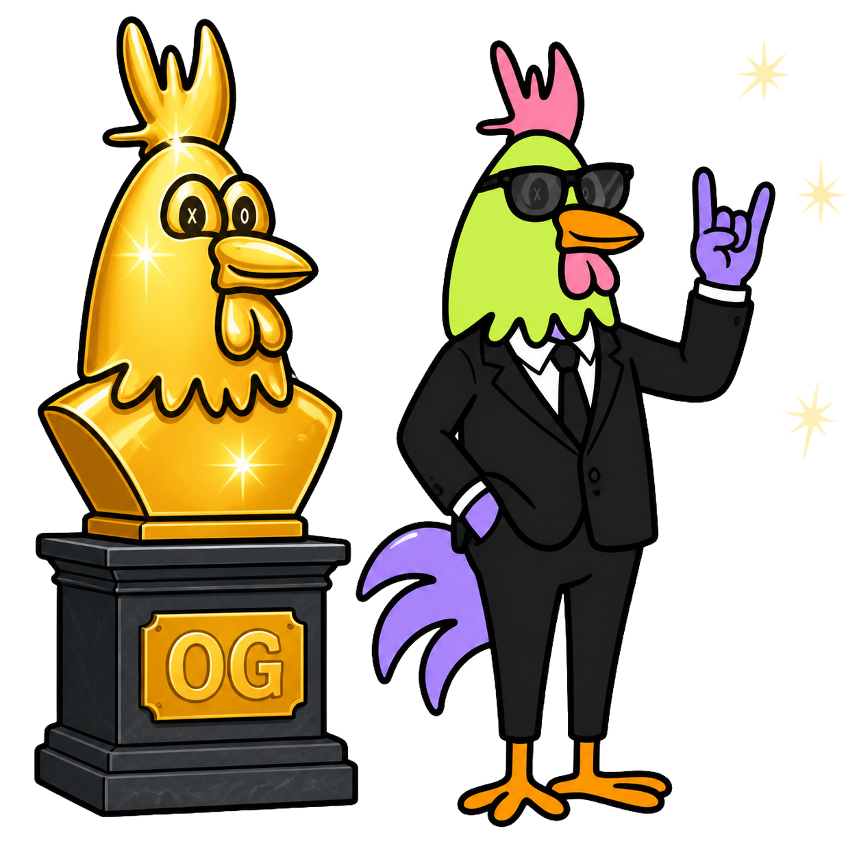Deek beside the limited XO Market XO.OG role trophy
